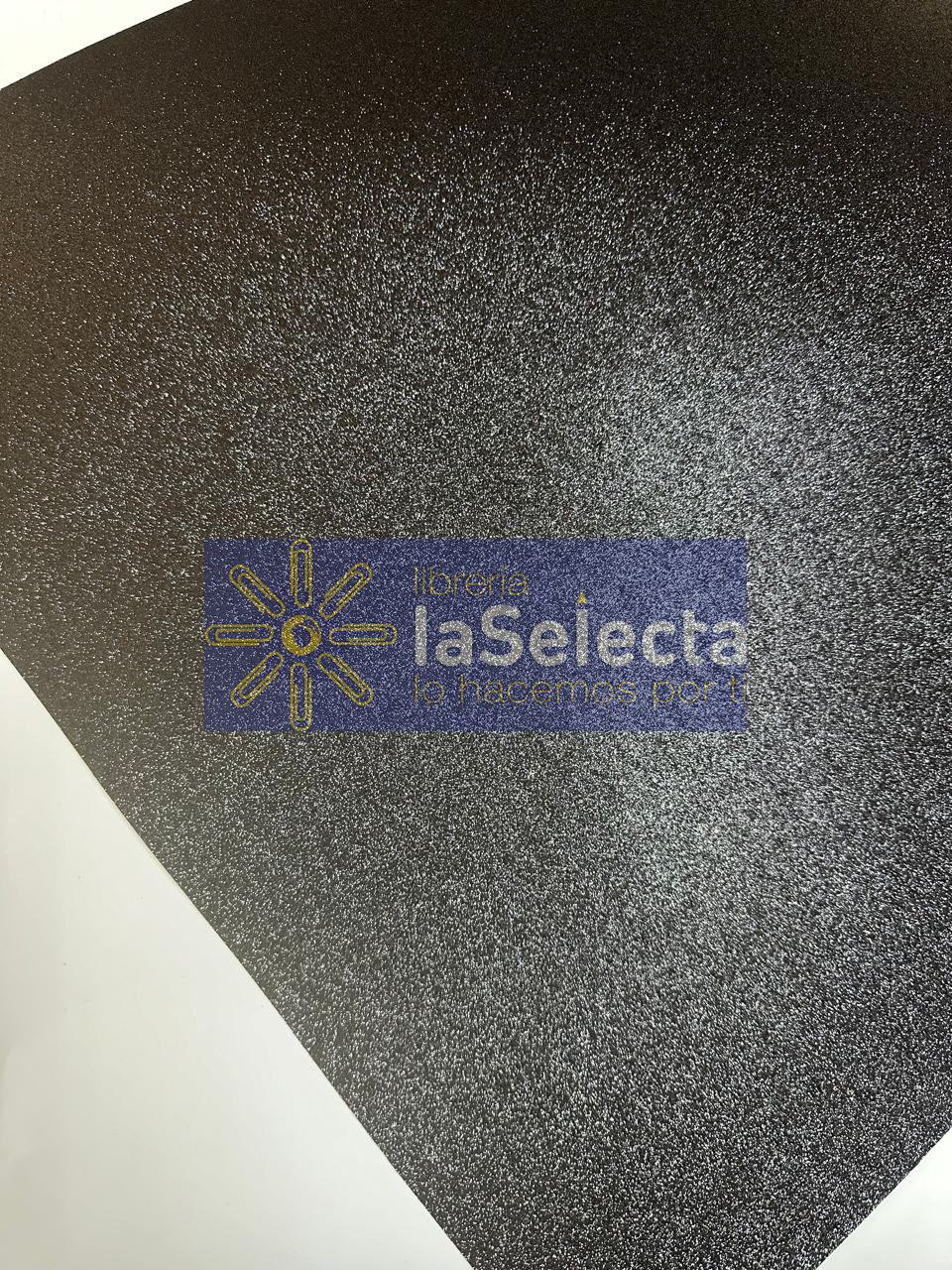 CARTULINA GLITTER NEGRO 50X70 CM IMPORTADO